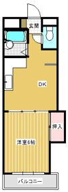グリーンハイツあべの間取り画像