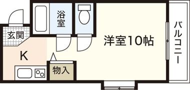 フラワービルの間取り画像