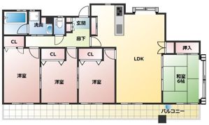 グランドパレスさつま川内の間取り画像