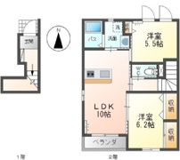 クルール Ⅲの間取り画像