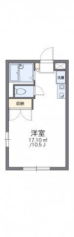 レオパレス長砂の間取り画像