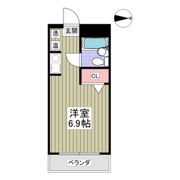 ユーコート鴨居の間取り画像
