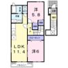 Y’sコート参番館の間取り画像