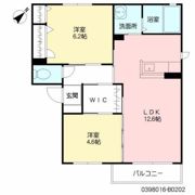 フローラ B棟の間取り画像