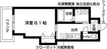 エルメディオ千種の間取り画像