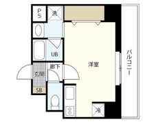 ヴィラ博丈横川の間取り画像