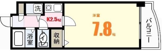 シャイン中筋の間取り画像