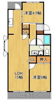 アークヒルズ企救丘の間取り画像