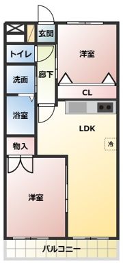 コンフォート穂波の間取り画像