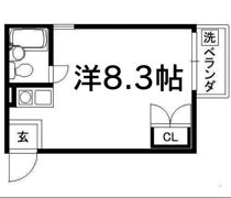 HAMASO京都今出川の間取り画像