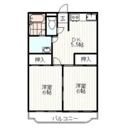 メゾン若松第1の間取り画像