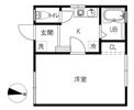Ocean rico三社の間取り画像