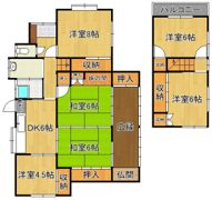 土手ノ内1丁目戸建の間取り画像