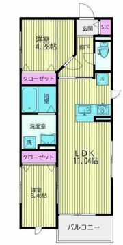アーツ駒込の間取り画像