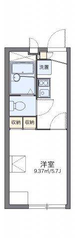 レオパレス大口台の間取り画像