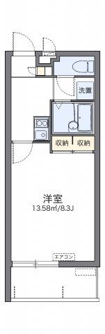 レオパレスカナの間取り画像