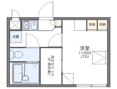 レオパレスComfortの間取り画像