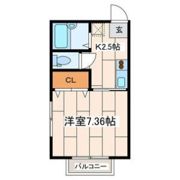 コリーヌ上町の間取り画像