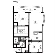 カルム千里山土井の間取り画像