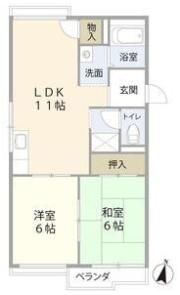 ファミール御影の間取り画像