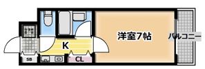 カントリー青葉ハイツの間取り画像