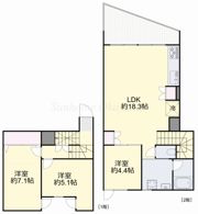 ETENA中仙道西の間取り画像