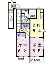 コンフォール・ロクギ21の間取り画像