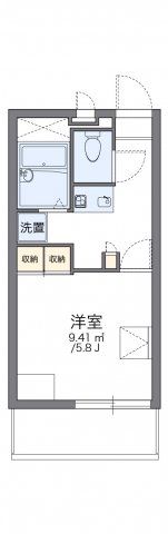 レオパレス広喜の間取り画像