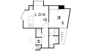 メゾンヌーベル新神戸の間取り画像