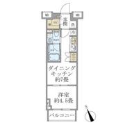 クレヴィア池袋Westの間取り画像