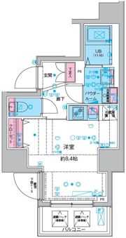 GENOVIA本所吾妻橋Ⅲの間取り画像