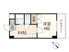 コーポエコードの間取り画像