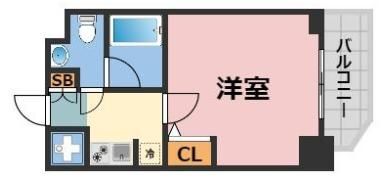 リーガル京町堀Ⅱの間取り画像