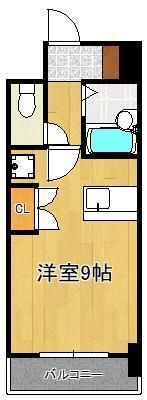 グローリー門司駅前の間取り画像