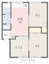 古川西ハイツC棟の間取り画像