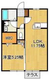 リシェス ジュン Aの間取り画像