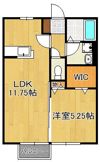 リシェス ジュン Aの間取り画像