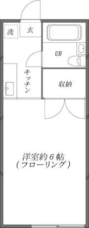 WILLOW APARTMENT HOUSEの間取り画像