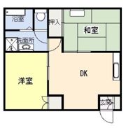 さいかラ フォーレ2の間取り画像