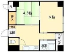 大洋マンションの間取り画像