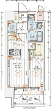 エステムコート新大阪パルスの間取り画像