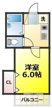 モリタコンホール1の間取り画像