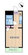 ハイツコスモスの間取り画像