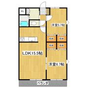 メソングランディールの間取り画像