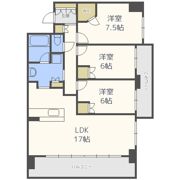 CITY SPIRE難波グレイスの間取り画像