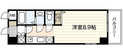 AXiS(アクシス)大塚西の間取り画像