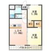 クレヨンハイツⅡの間取り画像