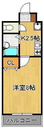 ニューライフ園田の間取り画像