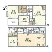 今谷上町戸建の間取り画像