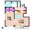 コンフォート新座の間取り画像